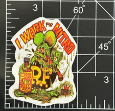 I WORK FOR NITRO - Rat Fink