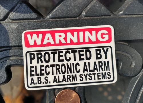 Fake alarm system - alarm, warning