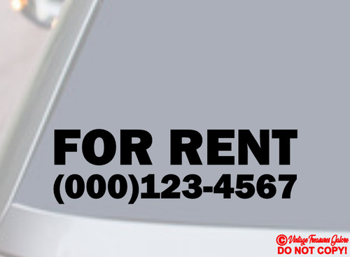 For rent with - for, your