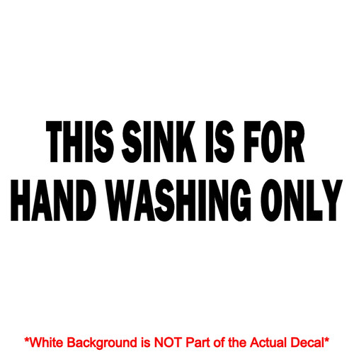 This sink for hand washing - is,