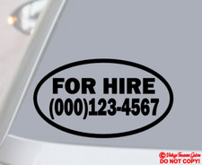 FOR HIRE with YOUR PHONE