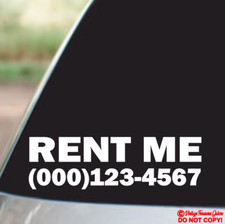 RENT ME with YOUR PHONE NUMBER