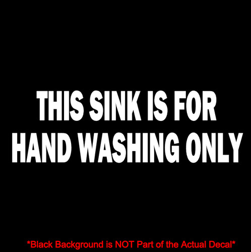 This sink for hand washing - is,