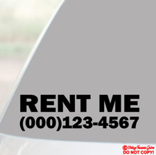 RENT ME with YOUR PHONE NUMBER